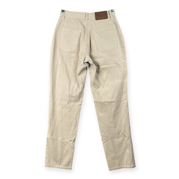 Lauren Jeans Co Ralph Lauren Khaki Pants Women’s 4P Petite Light Tan Stretch - Picture 2 of 8